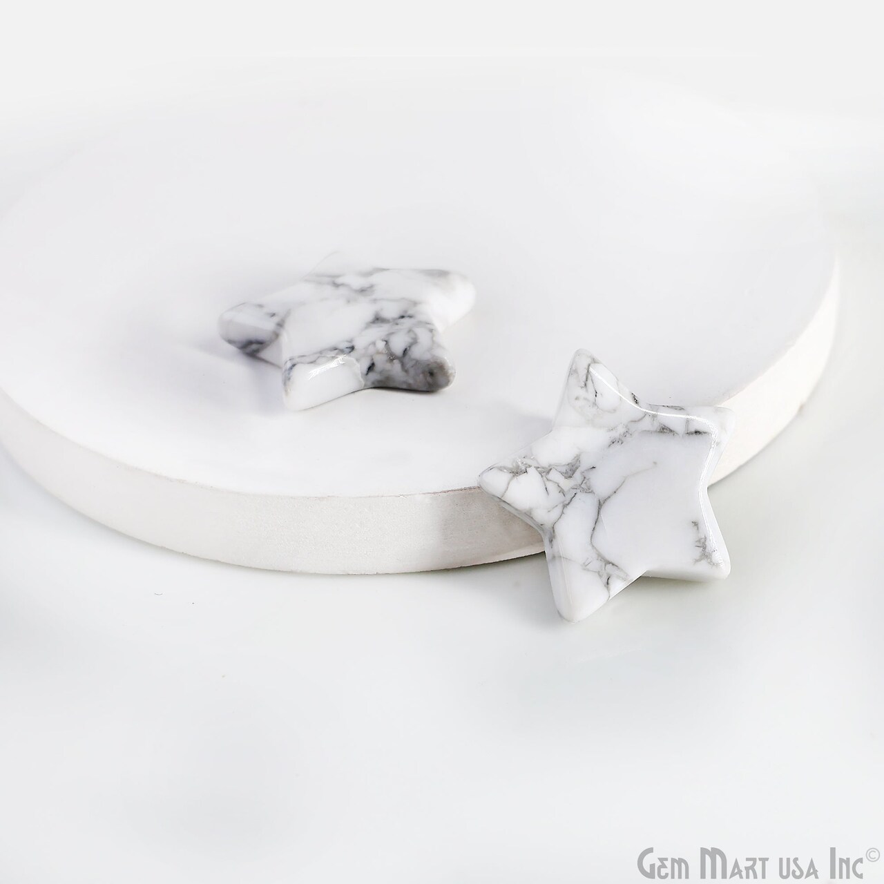 Star Crystal Gemstone, Natural Healing Star Gems, Pocket Sized DIY Gems, Home Décor Accents, 30mm, GemMartUSA (14302)